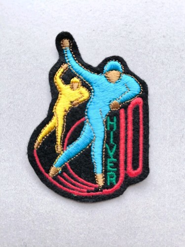 Ecusson patinage jeux - patinage,
