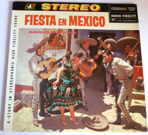 Disque vinyle mariachi - 33, "mariachi