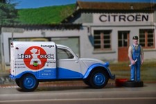1/43  CITROEN  2 CV  AZU 1958 "Fromages MERE PICON" NOREV HAHETTE   0A1