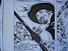 Lot 14 planches originales BD