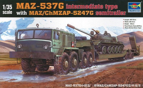 Trumpeter maz 537g type - maz-537g,