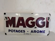 Plaque Émaillée Publicitaire