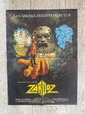 Ancienne Affiche de Cinéma 1974 ZARDOZ Sean Connery