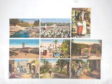 Lot de 9 cartes postales anciennes, Maroc