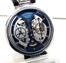 MONTRE SQUELETE AUTOMATIQUE FORSINING A VISION TRAVERSANTE ORIGINALE 
