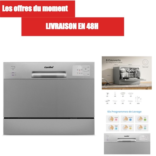 Comfee lave vaisselle compact - lave-vaisselle,