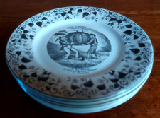 6 assiettes parlantes