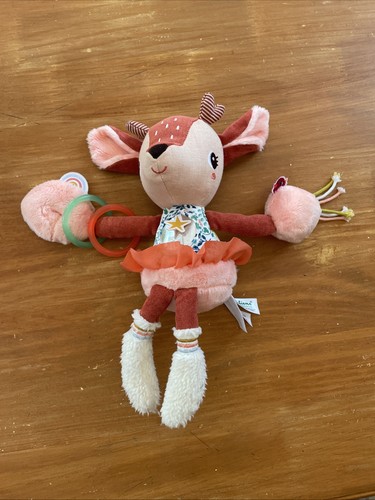 Doudou peluche stella faon - peluche, le