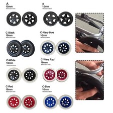 Roulement en caoutchouc robuste pour brouettes lot de 2 pneus de remplacement