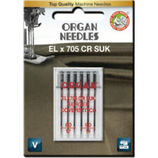 6 Aiguilles Surjeteuse Overlock ELx705 CR SUK 80/12 et 90/14 Organ