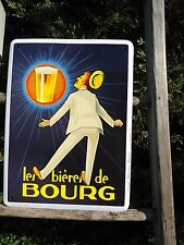 PLAQUE EMAILLEE PUBLICITAIRE