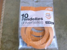 NEUF SACHET 10 RONDELLES POUR BOCAUX LE PARFAIT DIAMETRE 10 cm