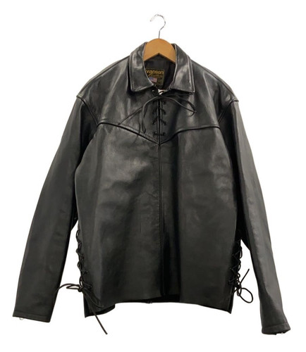 Veste pull lacets cuir - veste,
