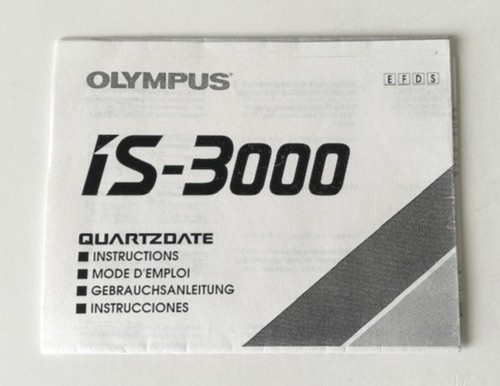 Olympus 3000 quartzdate - is-3000,