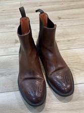 $895 SANTONI Burnished Brown