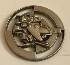 Insigne French Foreign, Colo TTA Brevet Tireur Milan Ancien Modèle Fab. DELSART 