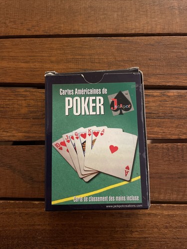 Jeu cartes américaines - de,