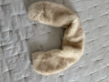 Col Fourrure Vison Clair 