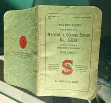 MODE. EMPLOI Singer 15 K 88