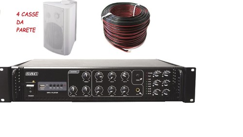 Impianto audio filodiffusione - impianto,