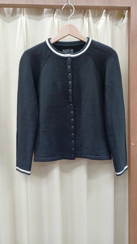 Cardigan agnes noir blanc - agnes,