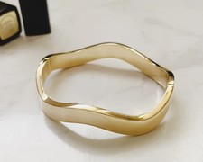 Bracelet Bangle En Or Jaune