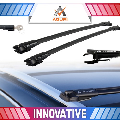 Alu noir barres toit - de,
