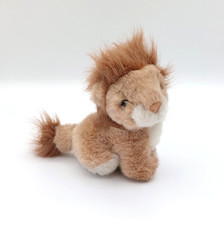 Petite peluche lion beige