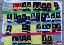 collection d'épaulettes militaires françaises