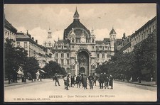 CPA Anvers, Gare Centrale, Avenue De Keyser 