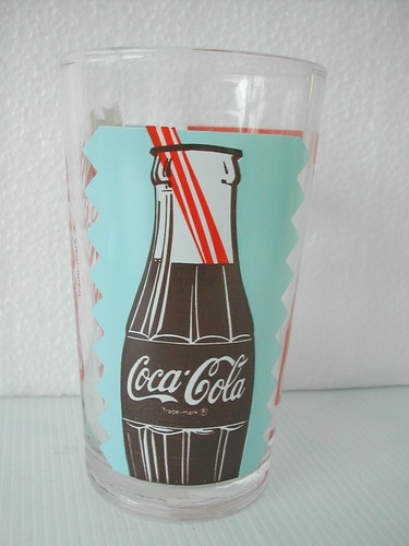 Coca cola verre allemand - verre,