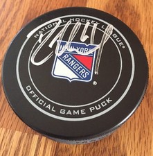 Rick Nash Signed New York