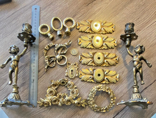 Ancien lot bronze diverses - lot, de