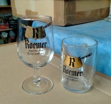 2 Verre chope biére Roemer