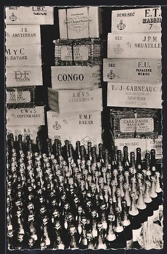 Cpa reims champagne veuve - cpa,