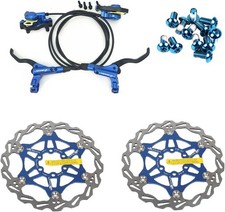 Kit de freins à disque hydrauliques SUMC Zoom avant et arrière VTT diam 160 mm