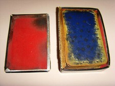 Carte blanche très ancien - carte,