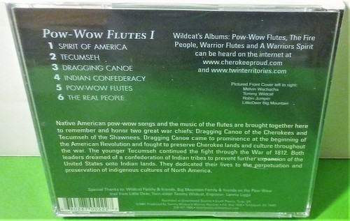 Tommy wildcat pow wow flutes - tommy,