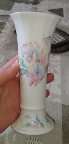 Petit vase décor fleuri - petit,