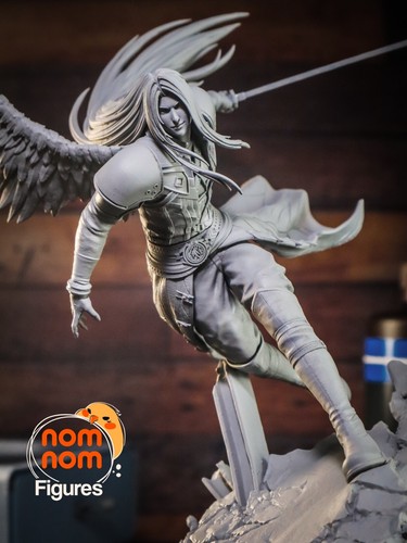 Sephiroth one winged angel - -,