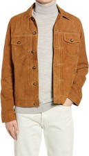 Veste camionneur en cuir