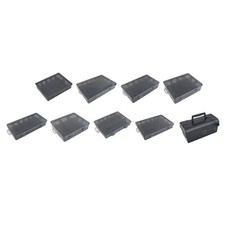 Boîte à composants électroniques de garage boîte à forets grille espace de