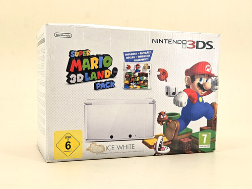 Console nintendo 3ds ice white - 3ds,