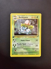 Carte Pokemon Herbizarre 30/102 Set de Base Edition 1 Excellent ??