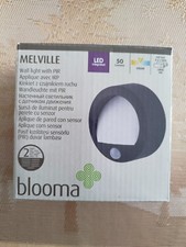 Applique murale extérieure marque MELVILLE, détecteur de mouvement E27 IP44 LED