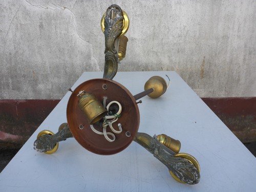 Support lampe ancienne - support,