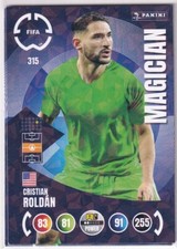 Panini 2025 Fifa Club World Cup 25 Card Numéro 315 Cristian Roldan Magicien