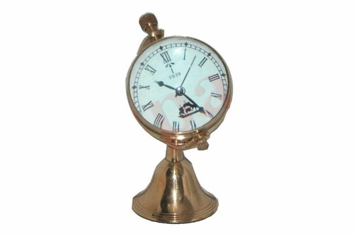 Globe socle horloge quartz - globe,