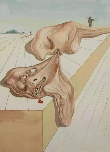 Salvador dali enfer - salvador, :