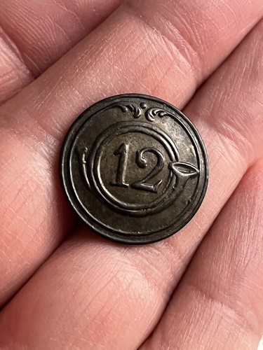 Bouton 12e regiment - bouton,